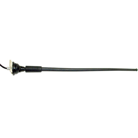 PETERSON Peterson 95010-1 Universal Rubber-Mast Antenna - Top Mount, Black 95010-1